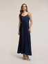 Vestito lungo in denim lyocell image number 0