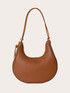 Borsa a tracolla a mezzaluna image number 1