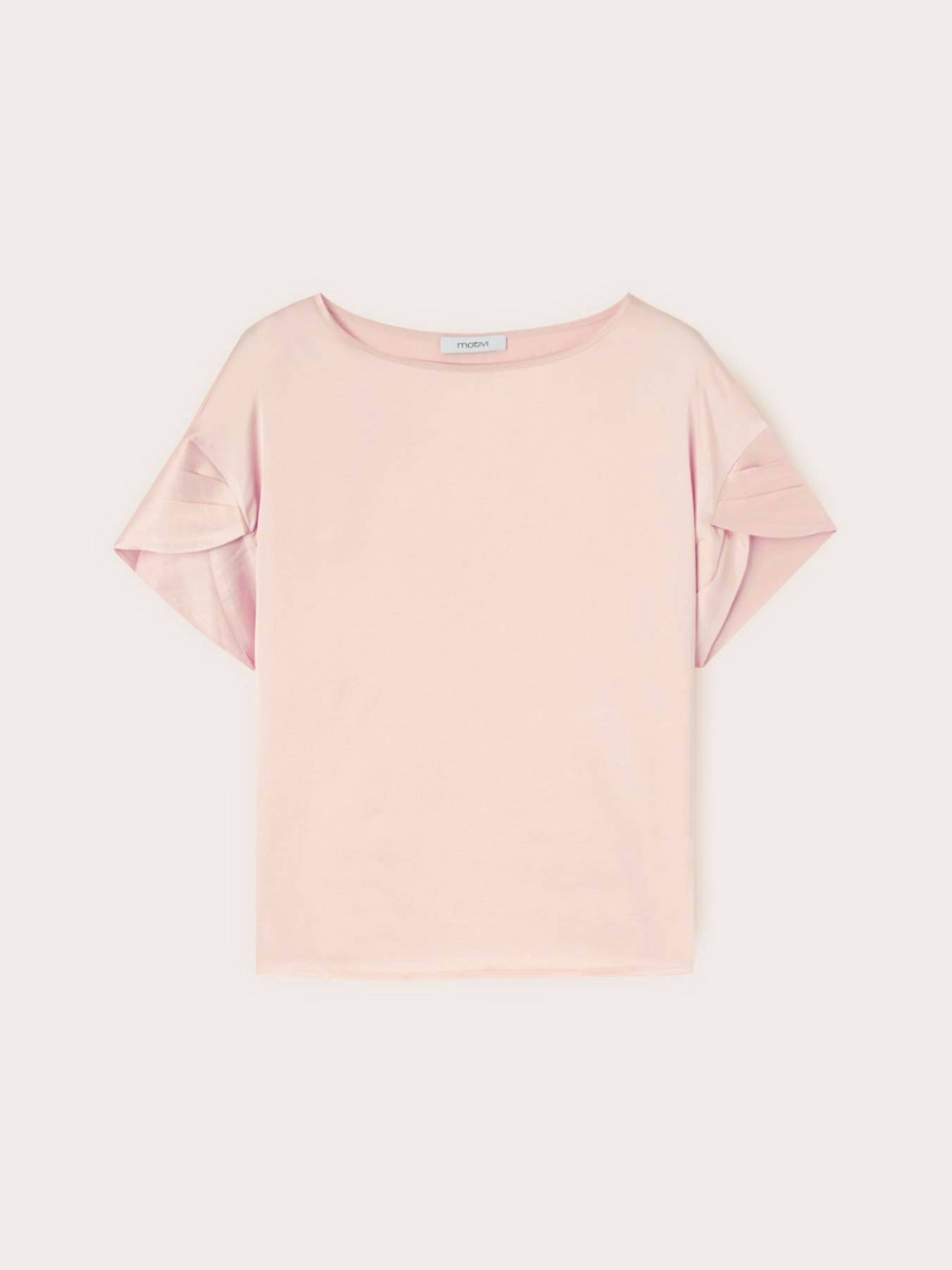 Blusa con maniche a petalo image number 4