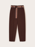 Pantaloni regular con cintura image number 4