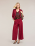 Blazer in twill di cotone con ajour&eacute; image number 2