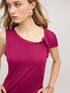 Top asimmetrico con drappeggio image number 0