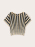 Maglia lurex a kimono image number 4