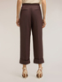 Pantaloni cropped con risvolto image number 1
