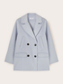 Cappotto doppiopetto in misto lana double image number 4