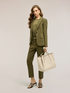 Blazer monopetto in cotone viscosa image number 0