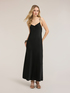 Vestito lungo lingerie in raso image number 2
