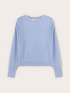 Maglia con impunture decorative image number 4