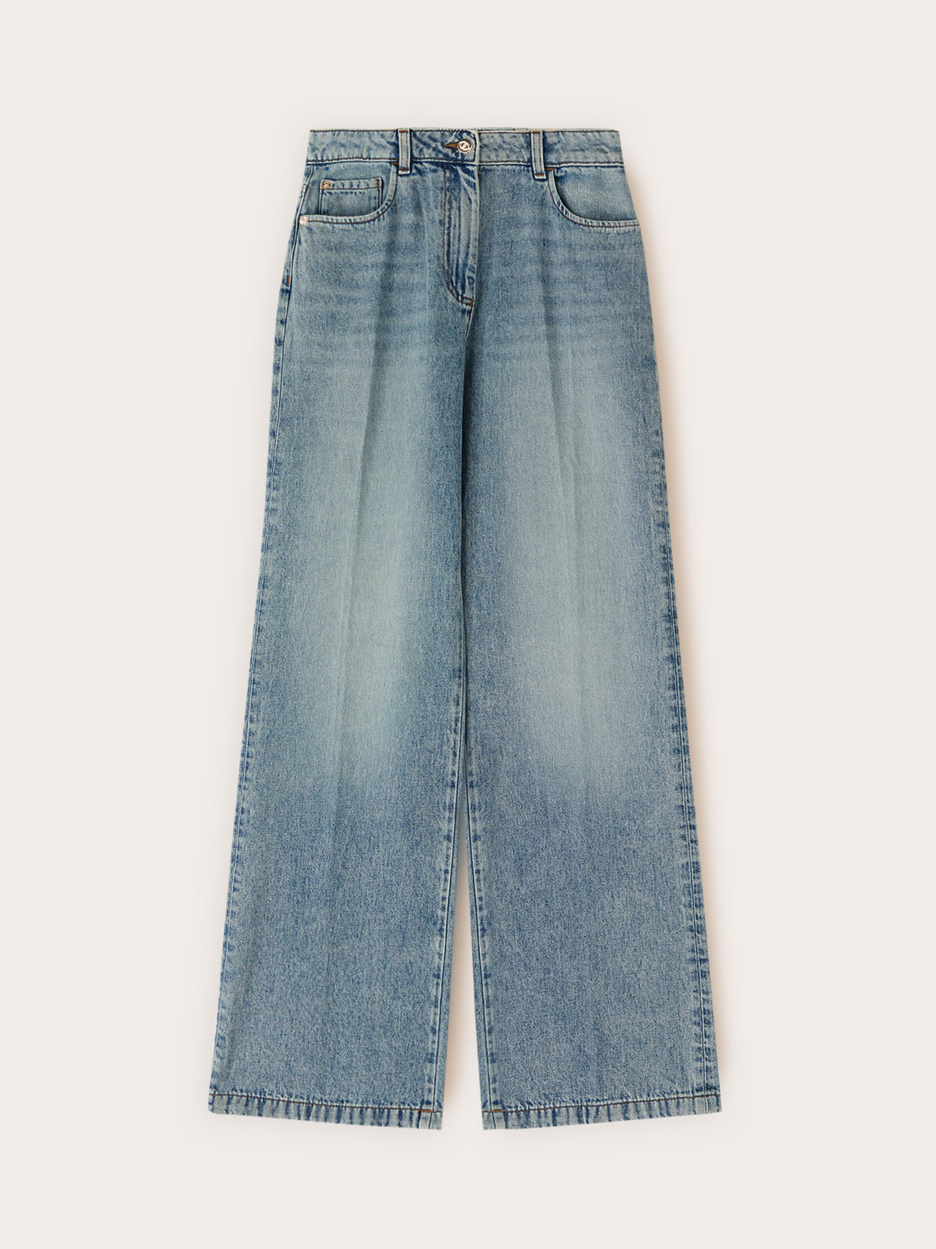 Jeans wide leg image number 4