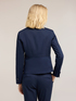 Blazer sartoriale in misto cotone image number 1