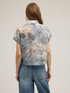 Camicia cropped in mussola di cotone image number 1