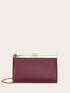 Clutch rigida laminata con tracolla a catena image number 1