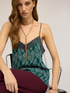 Top in raso fantasia cashmere image number 3