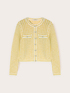 Cardigan in maglia traforata image number 4