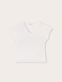 T-shirt con ricamo sulla spalla image number 4