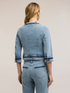 Giacca in denim con catene image number 1