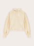Blusa in sangallo traforato image number 4
