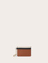 Card holder con logo e charm con catena image number 1