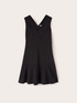 Vestito flare con scollo a V image number 4