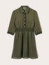 Vestito chemisier in creponne misto lyocell image number 4