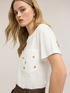 T-shirt con taschino ricamato image number 3