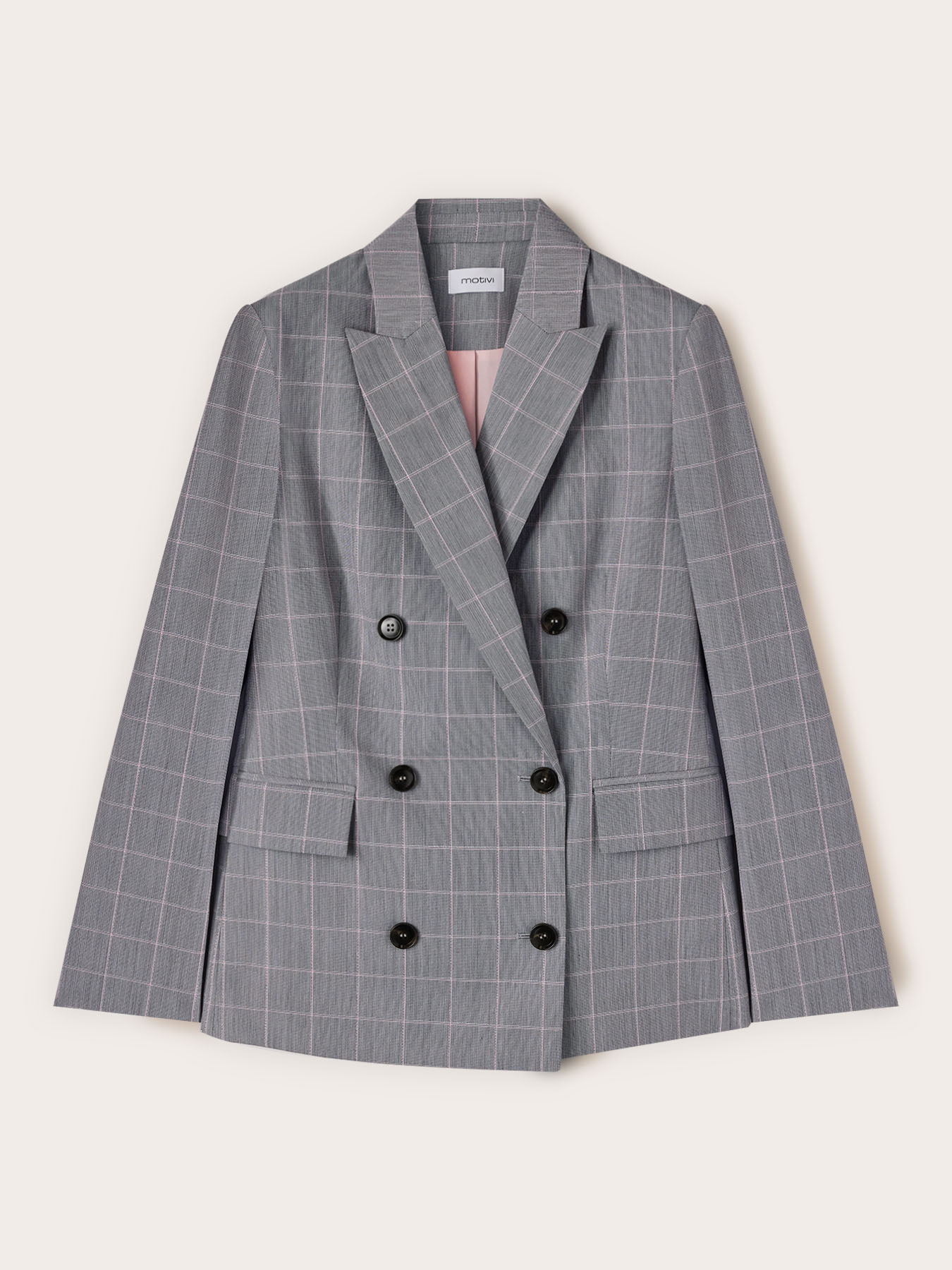 Giacca blazer fantasia principe di Galles image number 4