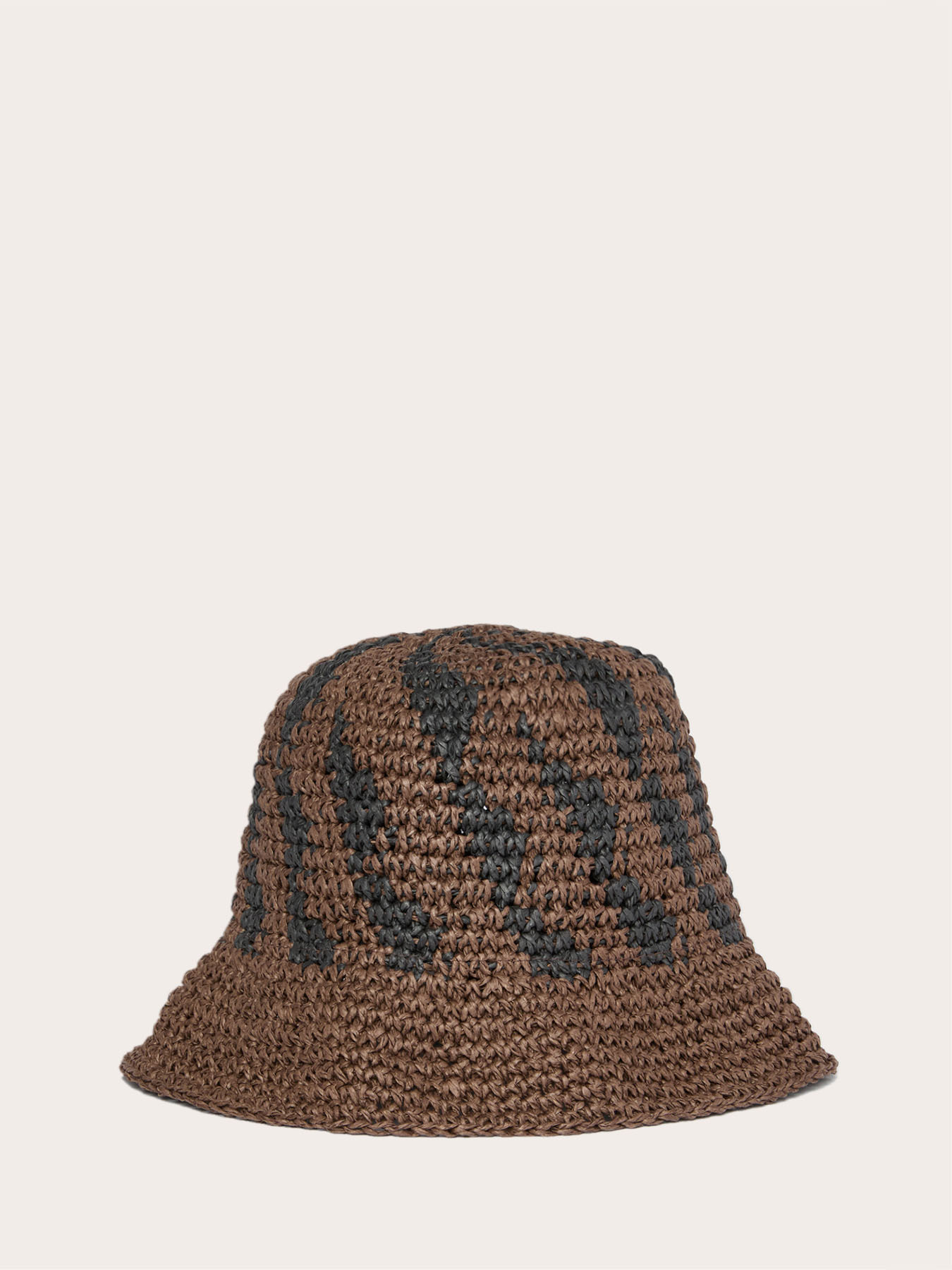 Cappello bucket in stuoia intrecciata image number 1