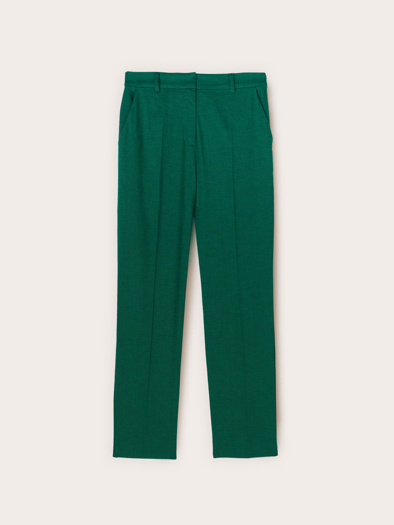 Pantaloni chino in misto lino image number 3