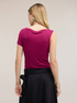 Top asimmetrico con drappeggio image number 1
