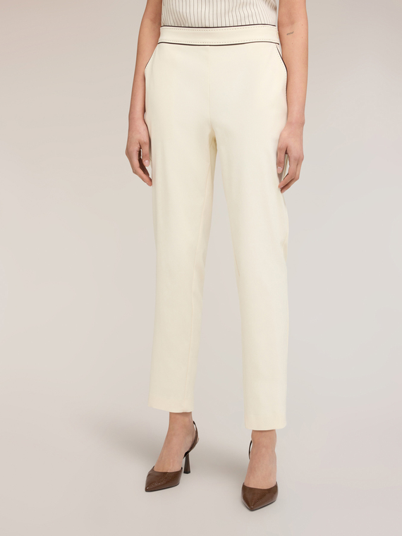 Pantaloni con piping The Tailoring Lab