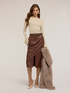 Maglia lurex con maniche a volants image number 2