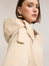 Trench corto in gabardina misto cotone image number 2
