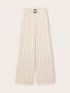 Pantaloni palazzo gessati The Tailoring Lab image number 5