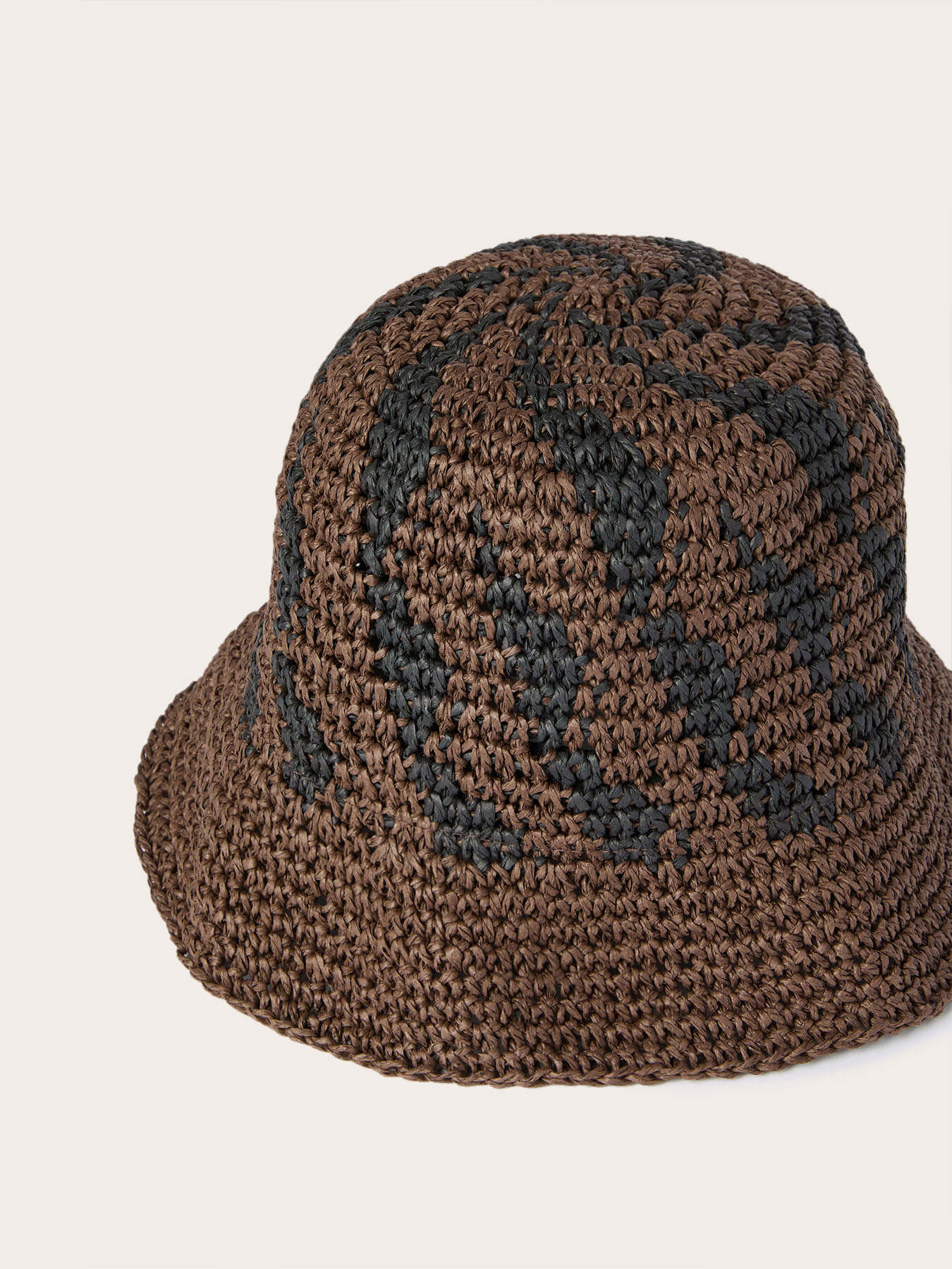 Cappello bucket in stuoia intrecciata image number 2