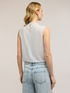 Blusa body in georgette fil coup&eacute; image number 1