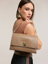 Borsa tracolla con catena e nottolino image number 0