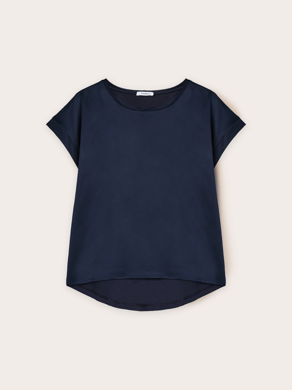 T-shirt bimaterica
