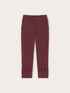 Pantaloni con polso in popeline image number 4