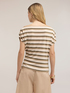 T-shirt a righe lurex image number 1