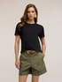 T-shirt boxy con logo ricamato image number 2