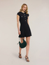 Vestito flare in maglia con bottoni image number 0