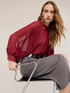 Blusa in georgette image number 3