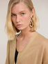 Cardigan in misto viscosa lurex image number 2