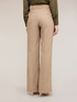 Pantaloni palazzo misto lino image number 1
