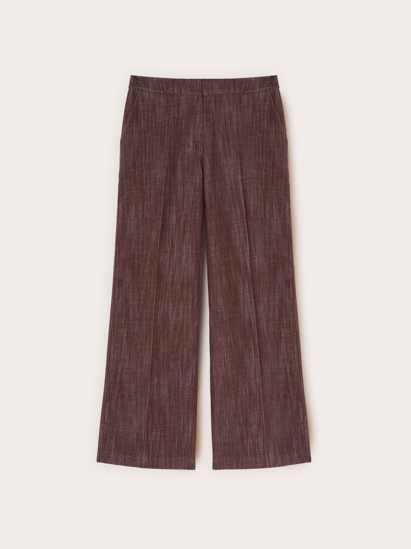 Pantaloni palazzo in cotone image number 3