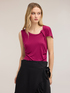 Top asimmetrico con drappeggio image number 3