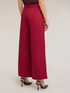 Pantaloni cropped in twill di cotone image number 1