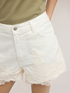Shorts in drill con pizzo image number 0