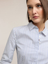 Camicia in popeline a righe image number 3