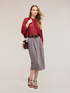 Blusa in georgette image number 0